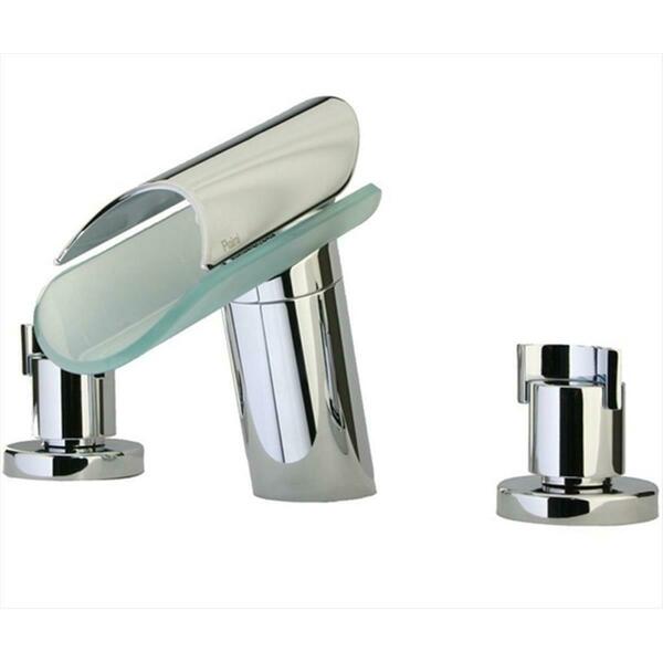 Latoscana Morgana Knob 2-Handle Freestanding Roman Tub Faucet in Chrome 73CR102VR